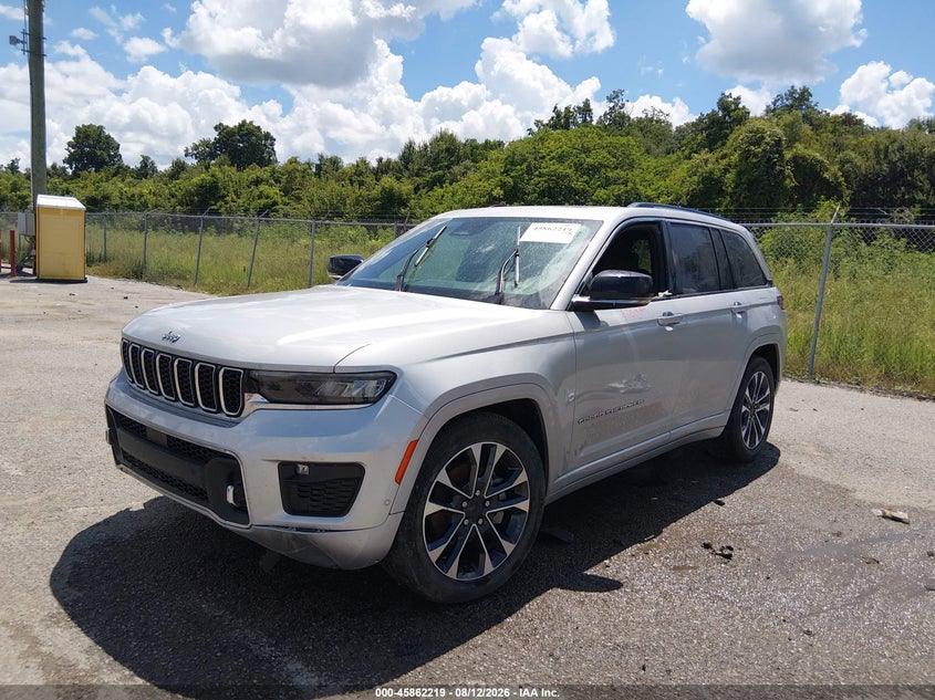 Vin: 1c4rjhdg0rc699460, lot: 46361188, jeep grand cherokee overland 4x4 20242