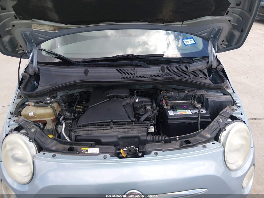 FIAT 500 2013 VIN 3C3CFFARXDT515502