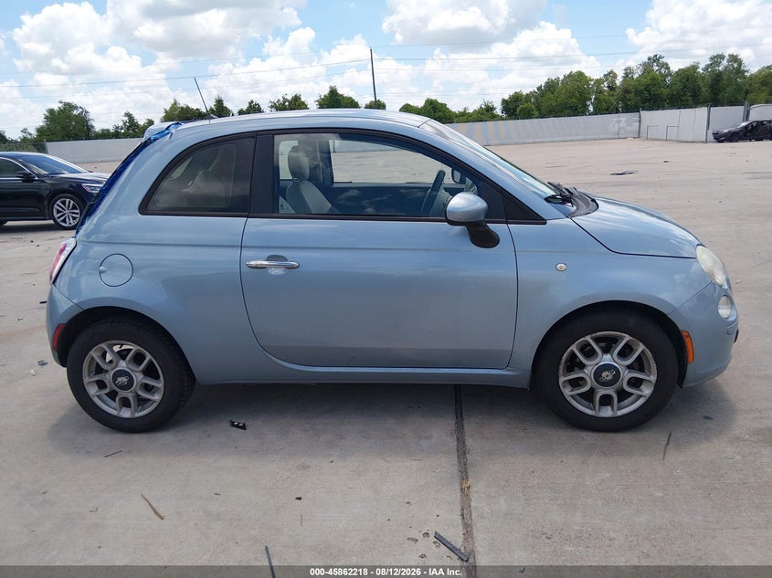 FIAT 500 2013 VIN 3C3CFFARXDT515502