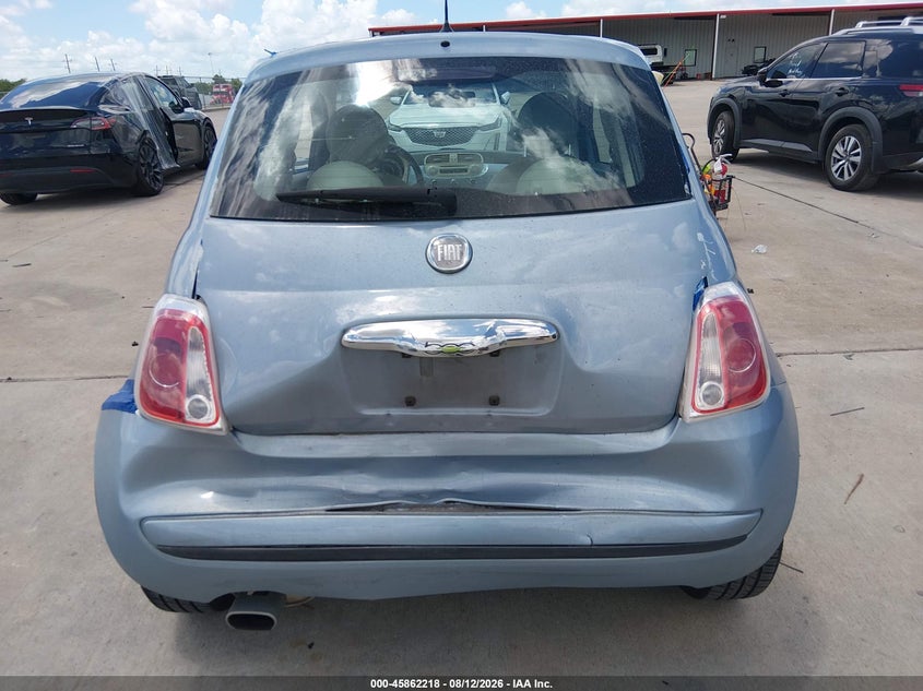 FIAT 500 2013 VIN 3C3CFFARXDT515502