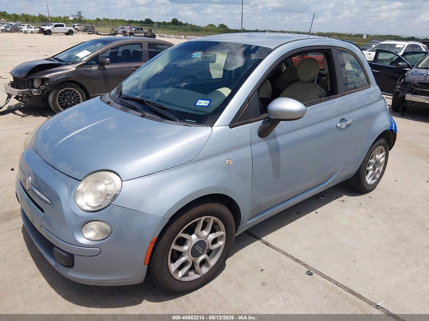 Vin: 3c3cffarxdt515502, lot: 46361189, fiat 500 pop 20132