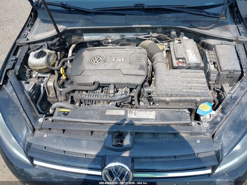VOLKSWAGEN GOLF 2015 VIN 3VW217AU8FM029460