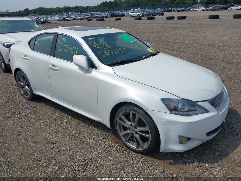 2008 LEXUS IS 250 auction photo 1