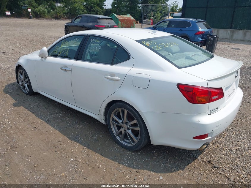 2008 LEXUS IS 250 auction photo 3