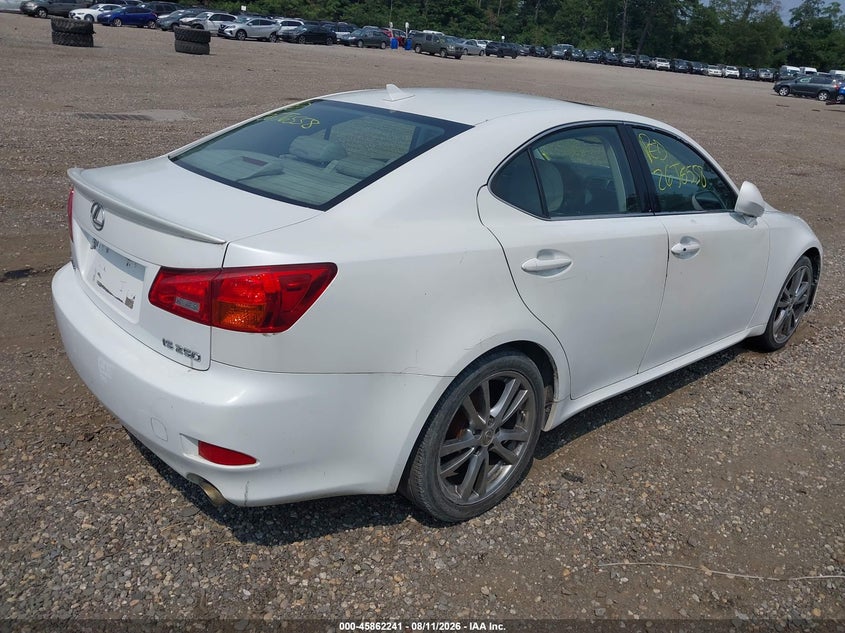 2008 LEXUS IS 250 auction photo 4