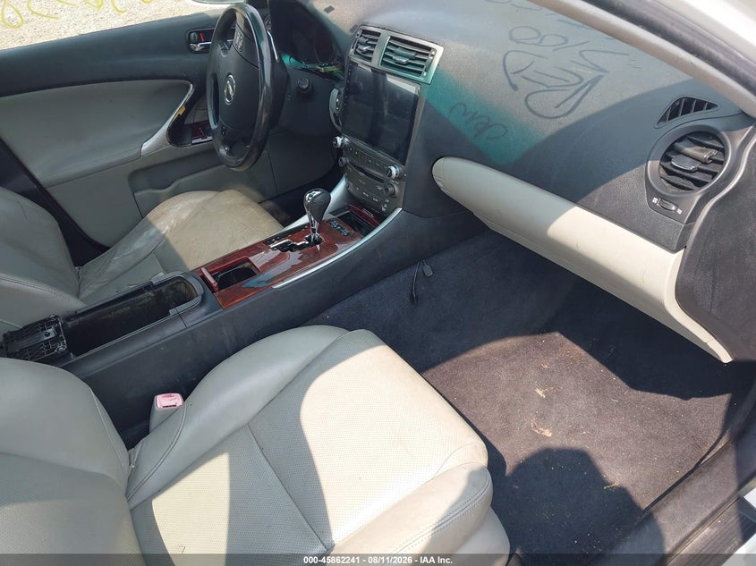 2008 LEXUS IS 250 auction photo 5