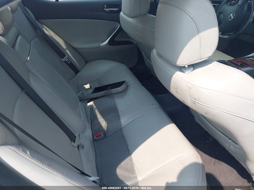 2008 LEXUS IS 250 auction photo 8