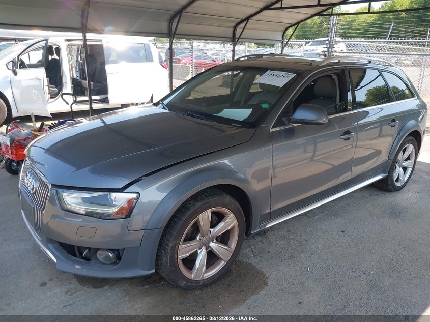 2013 AUDI ALLROAD WAGON 2.0L I-4 DI, DOHC, VVT, TURBO, 211HP