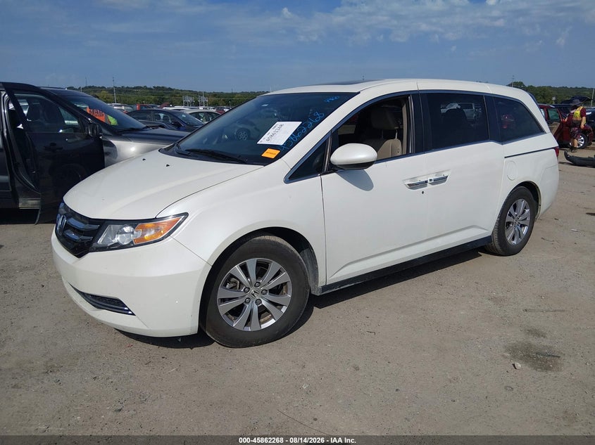 Vin: 5fnrl5h64gb108699, lot: 46361238, honda odyssey ex-l 20162