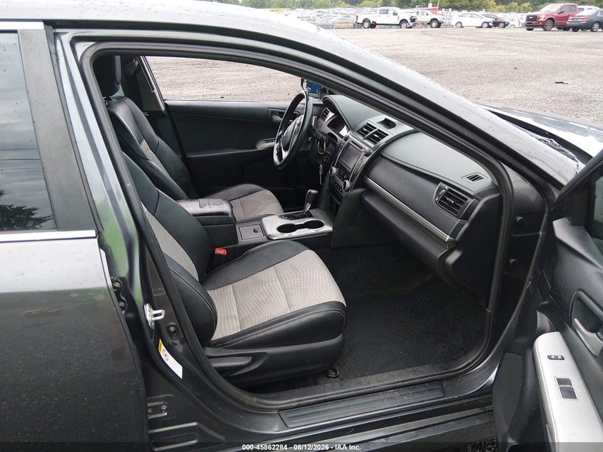 2012 TOYOTA CAMRY SEDAN 2.5L I-4 DOHC, VVT, 178HP