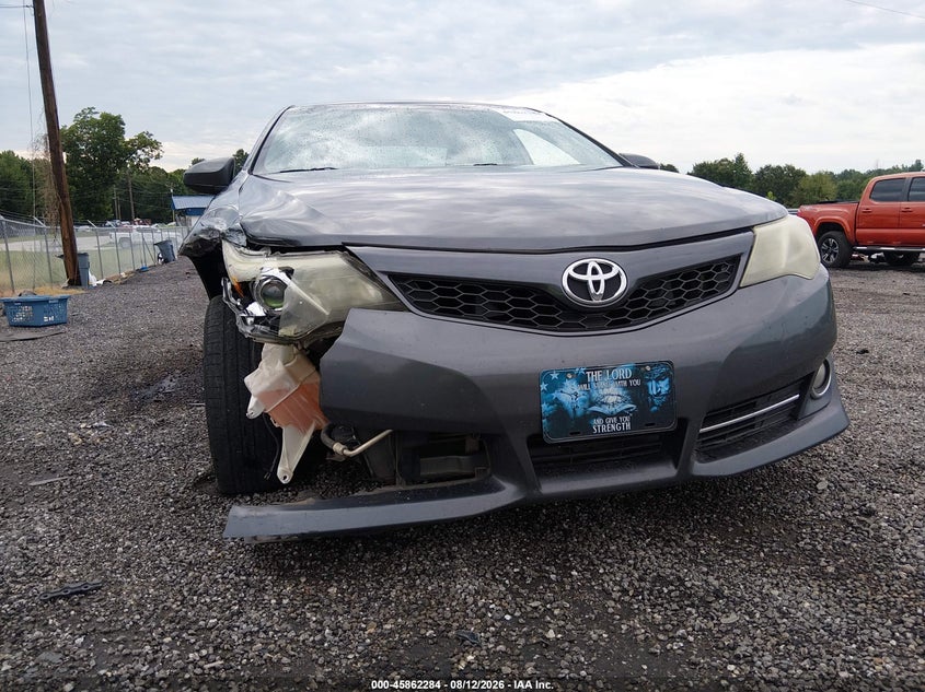 2012 TOYOTA CAMRY SEDAN 2.5L I-4 DOHC, VVT, 178HP