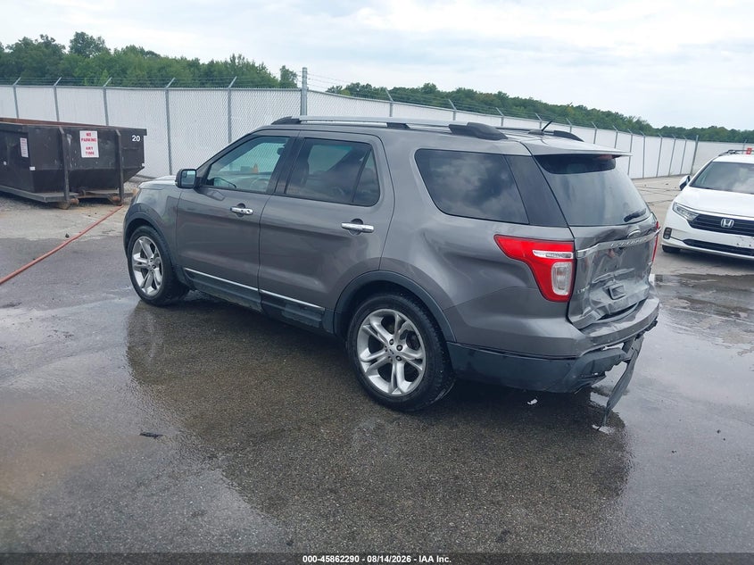 Vin: 1fm5k8f85dga51000, lot: 46361260, ford explorer limited 20133