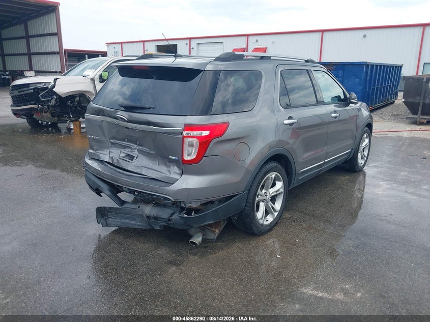 Vin: 1fm5k8f85dga51000, lot: 46361260, ford explorer limited 20134