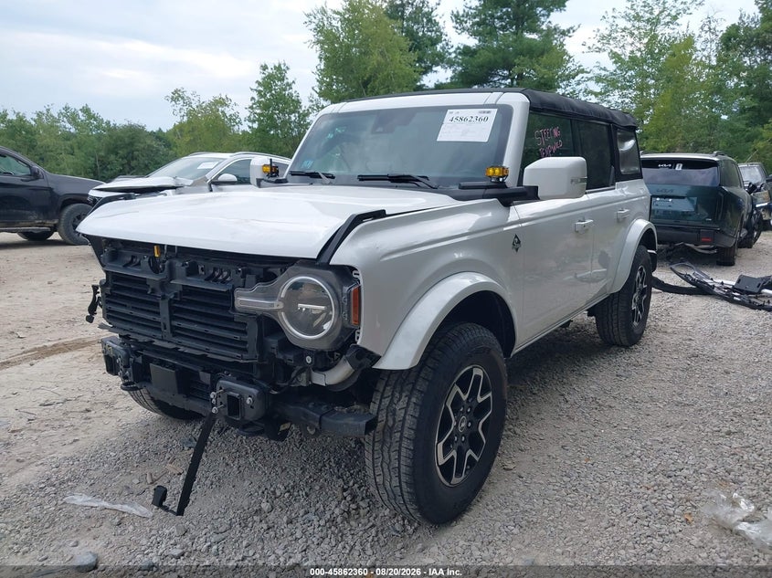 Vin: 1fmde5bh3plb18776, lot: 46361330, ford bronco outer banks 20232