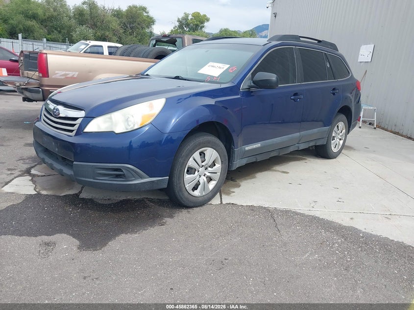 2011 Subaru Outback, Normal Wear & Tear, IAAI, VIN 4S4BRBAC9B1431206 — photo 2