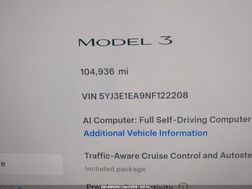 TESLA MODEL 3 - zdjęcie 14