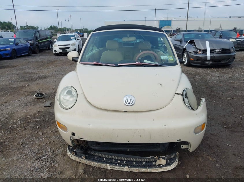 VOLKSWAGEN NEW BEETLE 2004 VIN 3VWCM31Y74M321976
