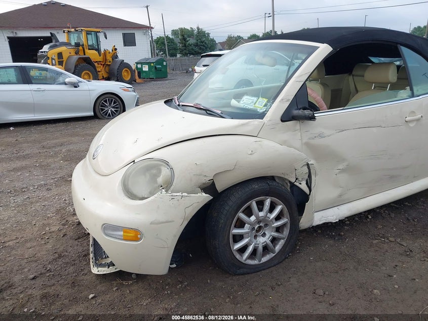 VOLKSWAGEN NEW BEETLE 2004 VIN 3VWCM31Y74M321976