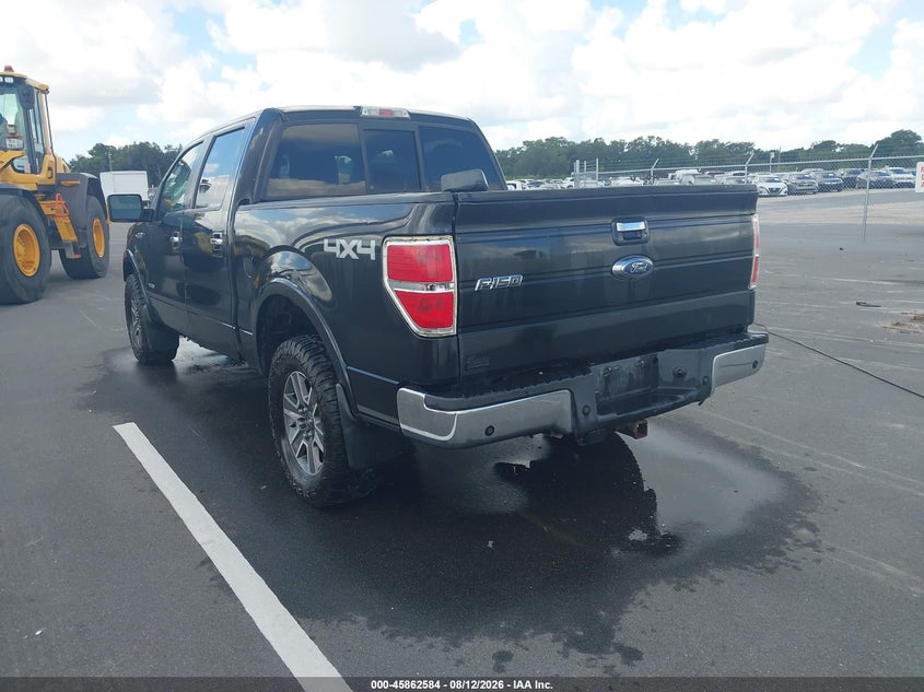 Vin: 1ftfw1et0dfc08996, lot: 46361554, ford f-150 lariat 20133