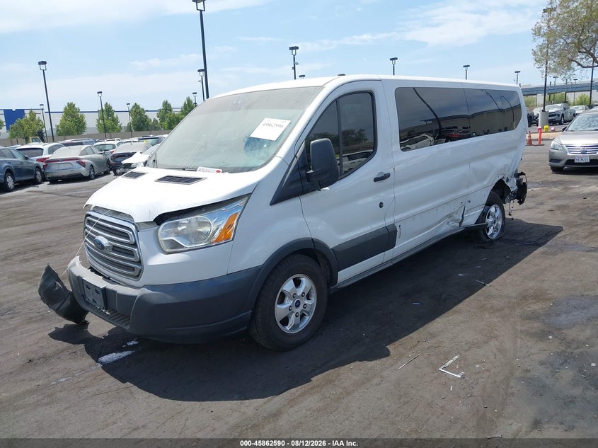 2018 Ford Transit-350 Xlt, Left & Right Side, IAAI, VIN 1FBZX2YG9JKB05632 — photo 2