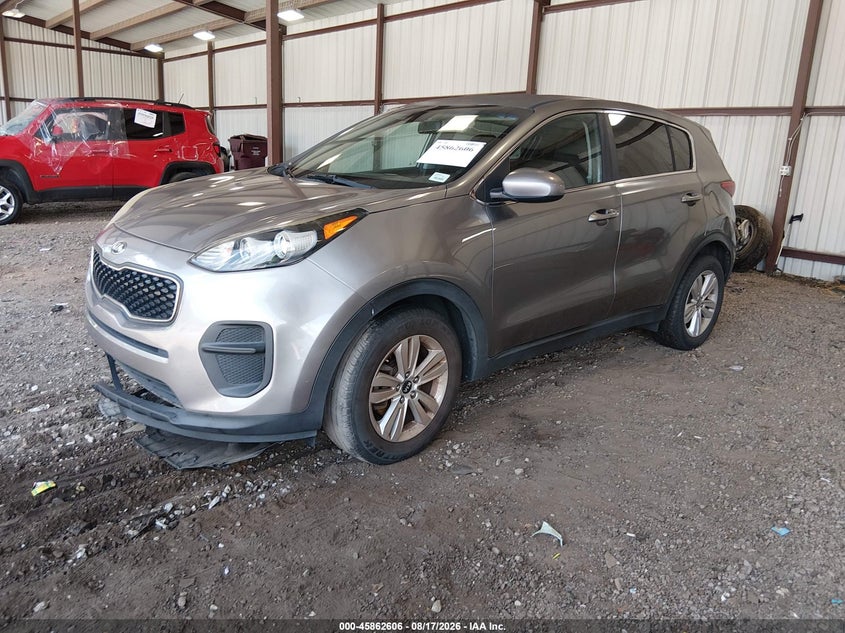 2017 Kia Sportage, Удар спереди, IAAI, VIN KNDPM3AC0H7130845 — фото 2