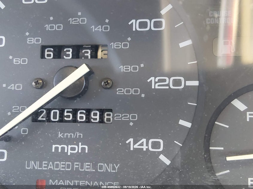 1994 HONDA ACCORD SEDAN 2.2L I4 FI SOHC 16V F4