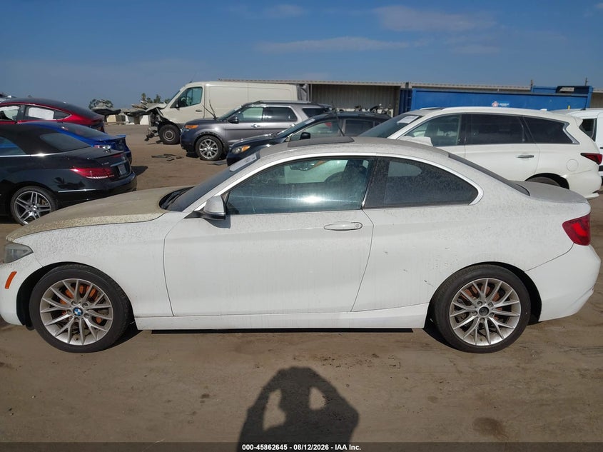 BMW 228I 2014 VIN WBA1F5C58EV255901