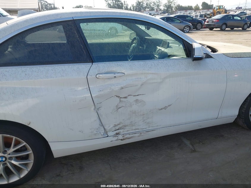 BMW 228I 2014 VIN WBA1F5C58EV255901