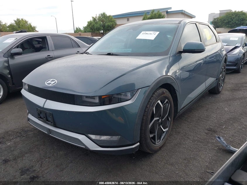 Vin: km8km4ae4nu054542, lot: 46361644, hyundai ioniq 5 se 20222