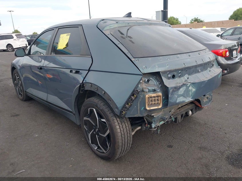 Vin: km8km4ae4nu054542, lot: 46361644, hyundai ioniq 5 se 20223