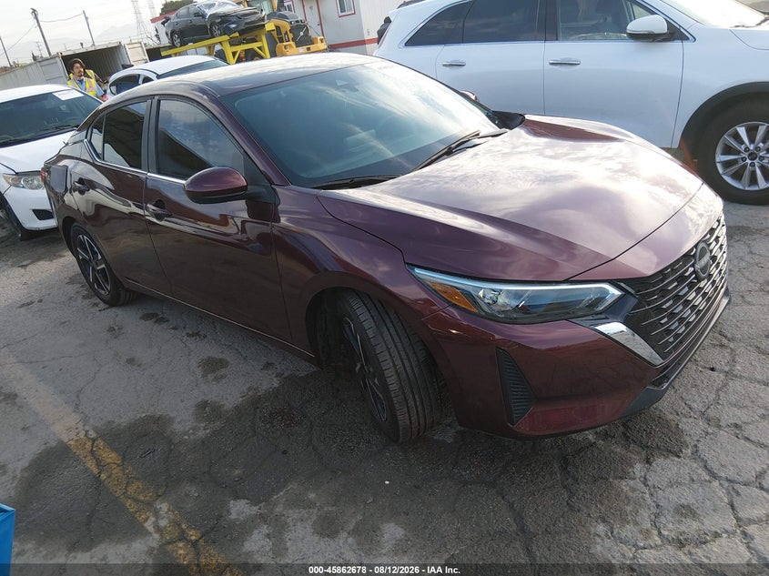 2024 Nissan Sentra Sv Xtronic Cvt, Повреждение КПП, IAAI, VIN 3N1AB8CV5RY337340