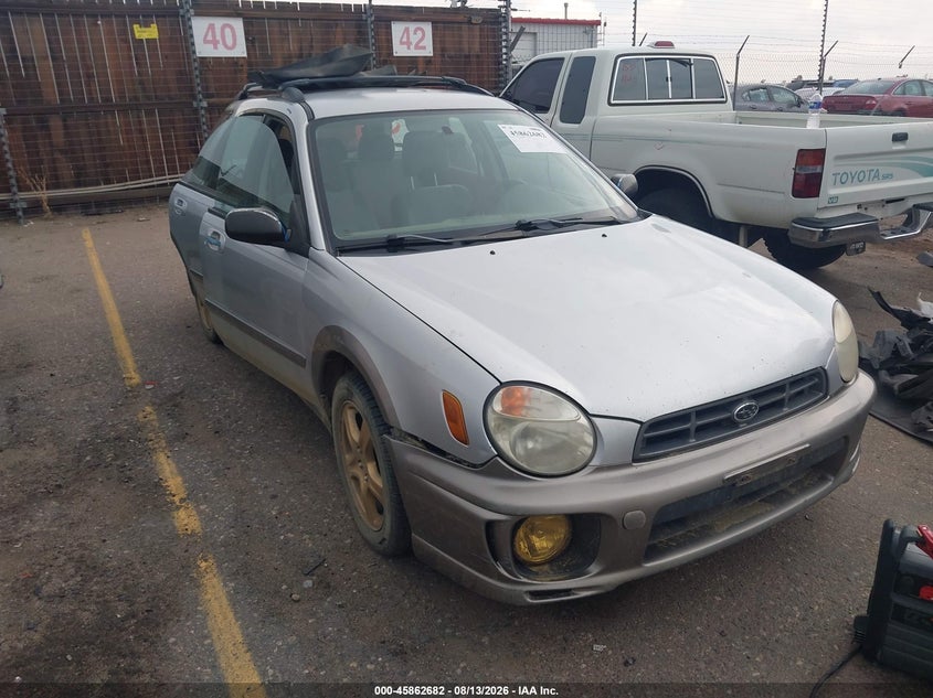 2002 SUBARU IMPREZA OUTBACK SPORT auction photo 1