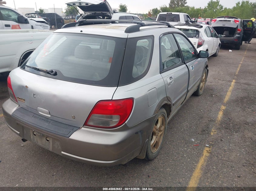 2002 SUBARU IMPREZA OUTBACK SPORT auction photo 4
