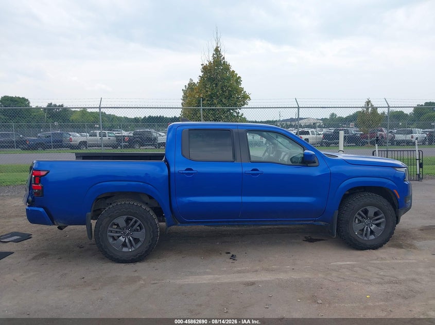 NISSAN FRONTIER 2025 VIN 1N6ED1EJ4SN641723