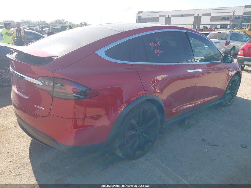 TESLA MODEL X 2020 VIN 5YJXCAE46LF286367