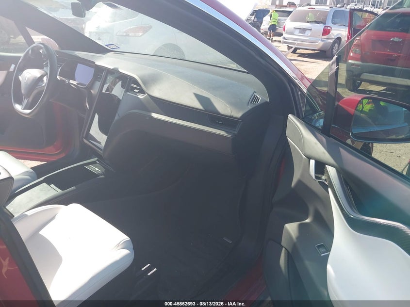 2020 TESLA MODEL X auction photo 5