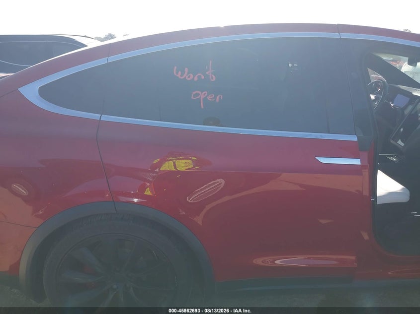 2020 TESLA MODEL X auction photo 8