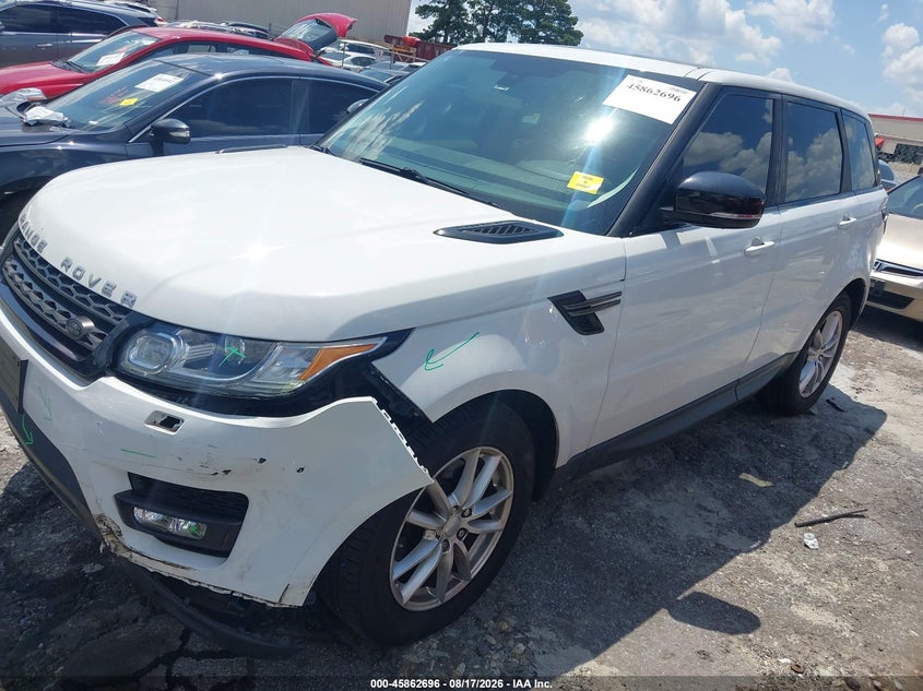 2015 Land Rover Range Rover Sport 3.0L V6 Supercharged Hse/3.0L V6 Supercharged Se, Front End, IAAI, VIN SALWG2VF8FA625367 — photo 2