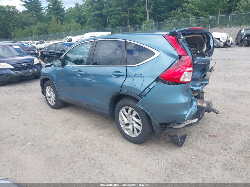 Vin: 5j6rm4h5xgl102329, lot: 46361829, honda cr-v ex 20163