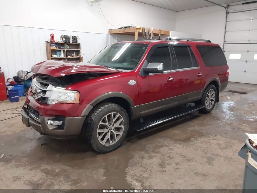 FORD EXPEDITION EL 2016 VIN 1FMJK1JT7GEF15180