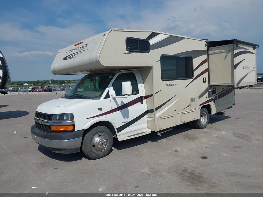 2017 Chevrolet Express, Град, IAAI, VIN 1GB6GUCG8H1132116 — фото 2