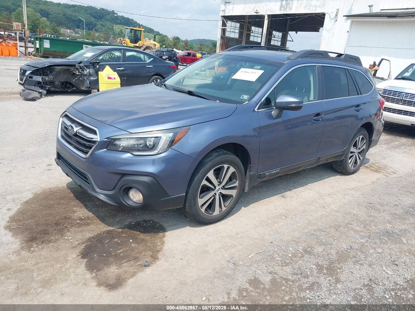 2018 Subaru Outback, Удар сзади, IAAI, VIN 4S4BSANC8J3206609 — фото 2
