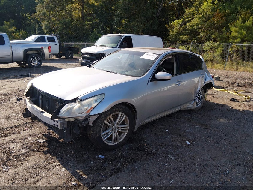 2013 INFINITI G37X auction photo 2