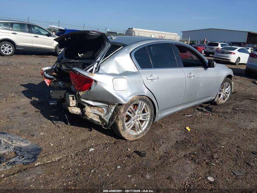 2013 INFINITI G37X auction photo 4