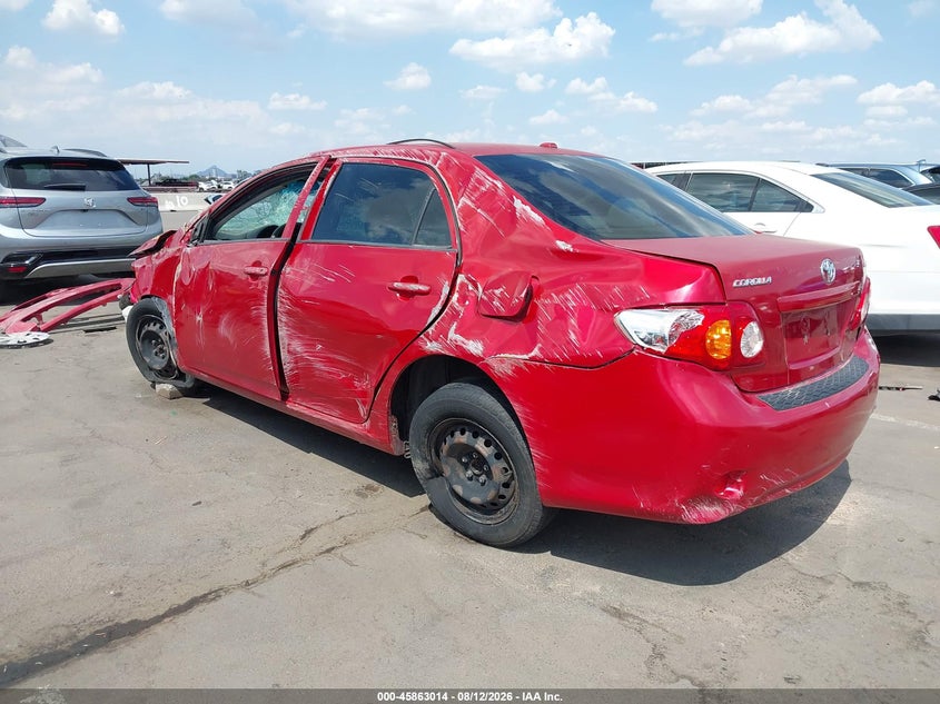 2010 TOYOTA COROLLA SEDAN 1.8L I-4 DOHC, VVT, 132HP