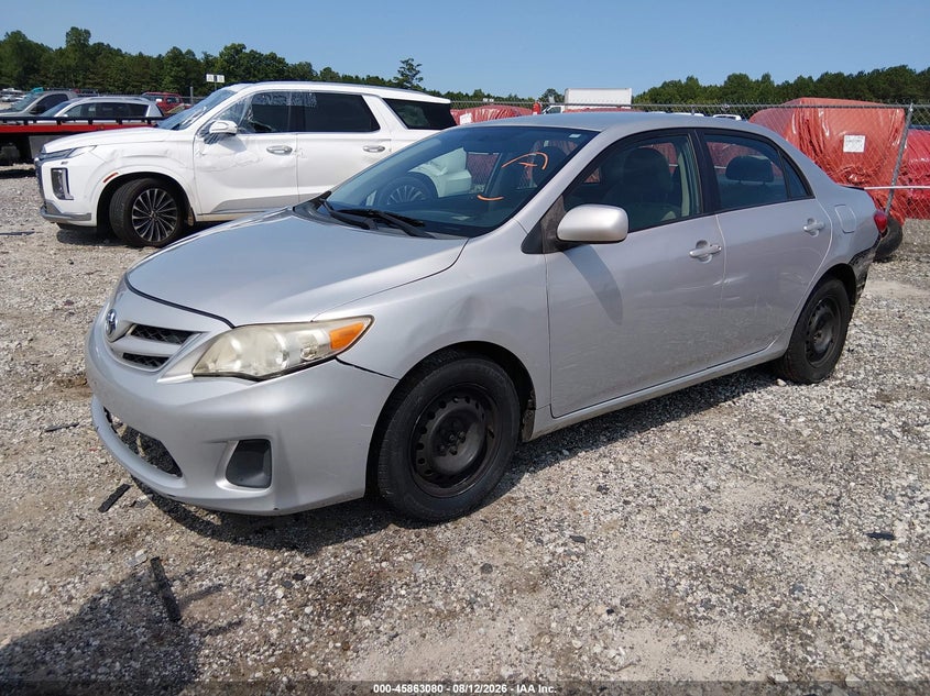 2011 Toyota Corolla, Rear, IAAI, VIN 2T1BU4EE4BC559245 — photo 2