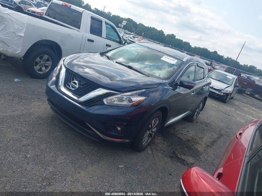 NISSAN MURANO 2015 VIN 5N1AZ2MH9FN216698