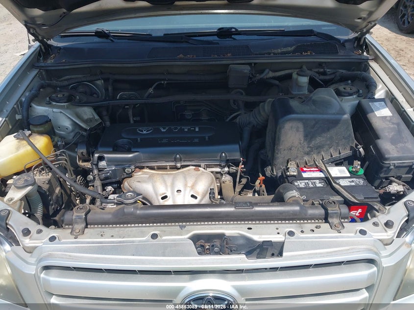 2007 TOYOTA HIGHLANDER SPORT UTILITY VEHICLE 2.4L I-4 DOHC, VVT, 155HP