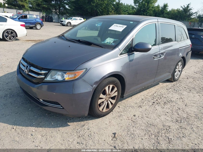 2014 HONDA ODYSSEY VAN 3.5L V-6 VVT, 248HP