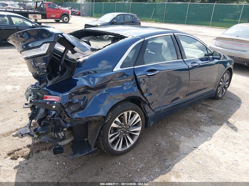 Vin: 3ln6l5f90hr626725, lot: 46362081, lincoln mkz reserve 20174
